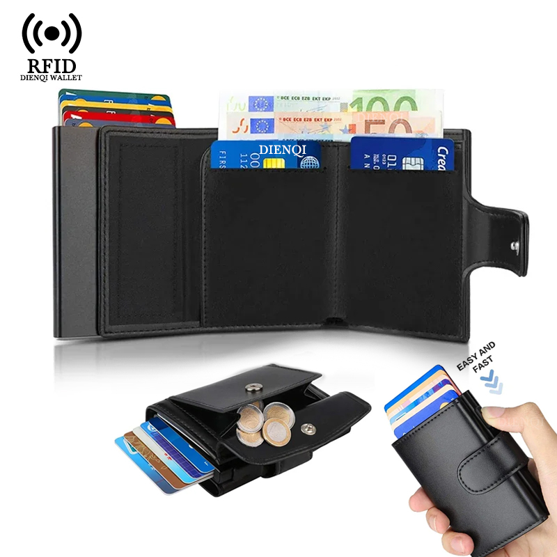 Card Top Loader - Estuche de Metal para tarjetas de