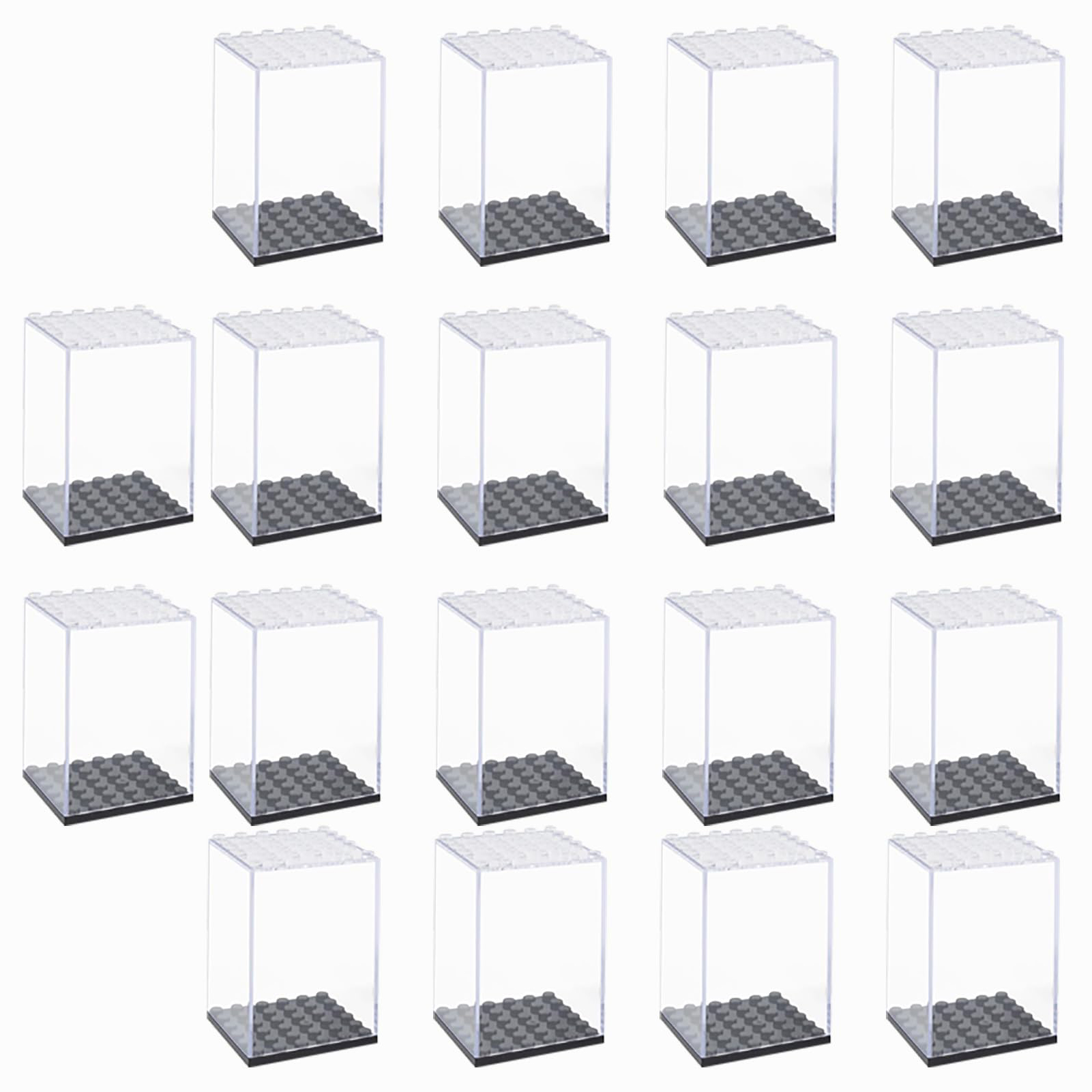 Lego Minifigure Holder - Caja expositora de bloques de construcción