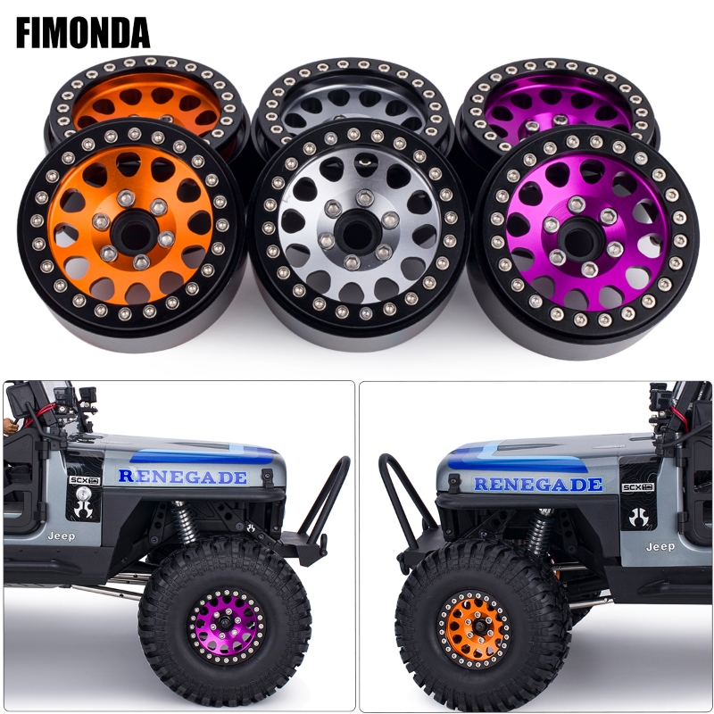 Tamiya Model Rc Car - Ruedas Beadlock de aluminio de 1,9