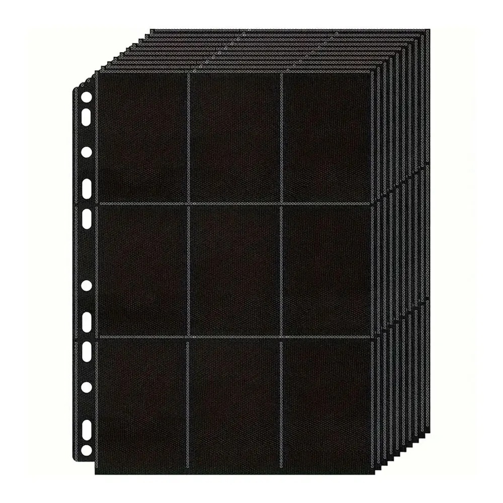 Trading Card Binder - Paquete de 10 carteras de almacenamiento