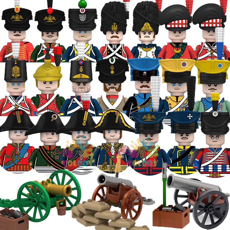Lego Minifigure Holder - Juguetes para niños, guerras napoleónicas, bloques