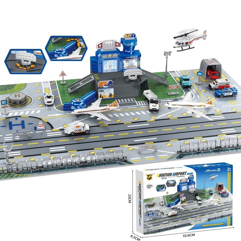 Juego de juguetes con escena d - Model Airplane Plastic reseña y precio