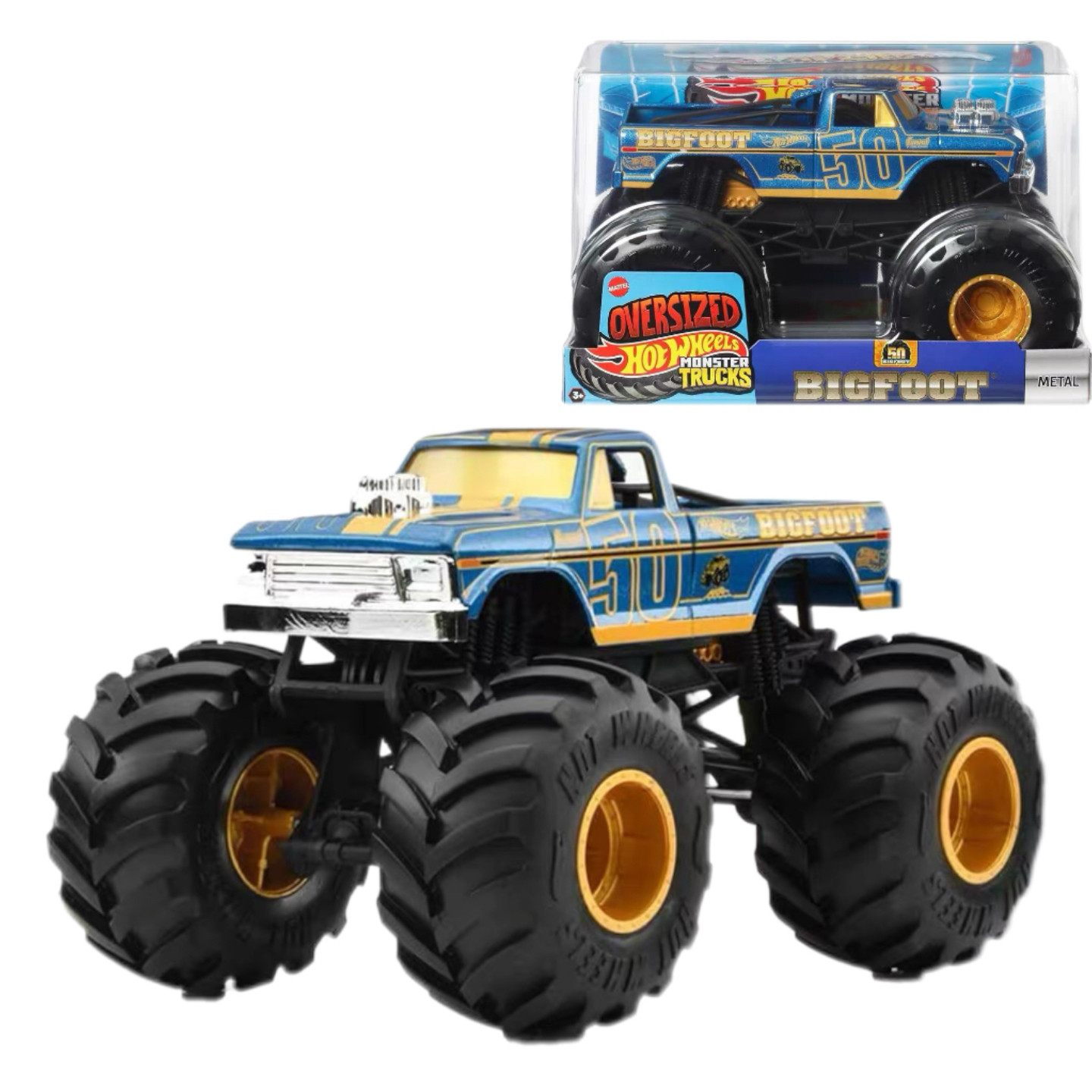 Hot Wheels Monster Trucks Bigf - Hot Wheels Car Monster Trucks reseña y precio