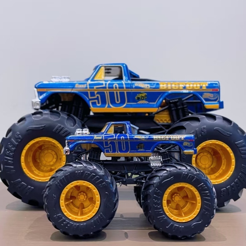 Hot Wheels Monster Trucks Bigf - Hot Wheels Car Monster Trucks reseña y precio