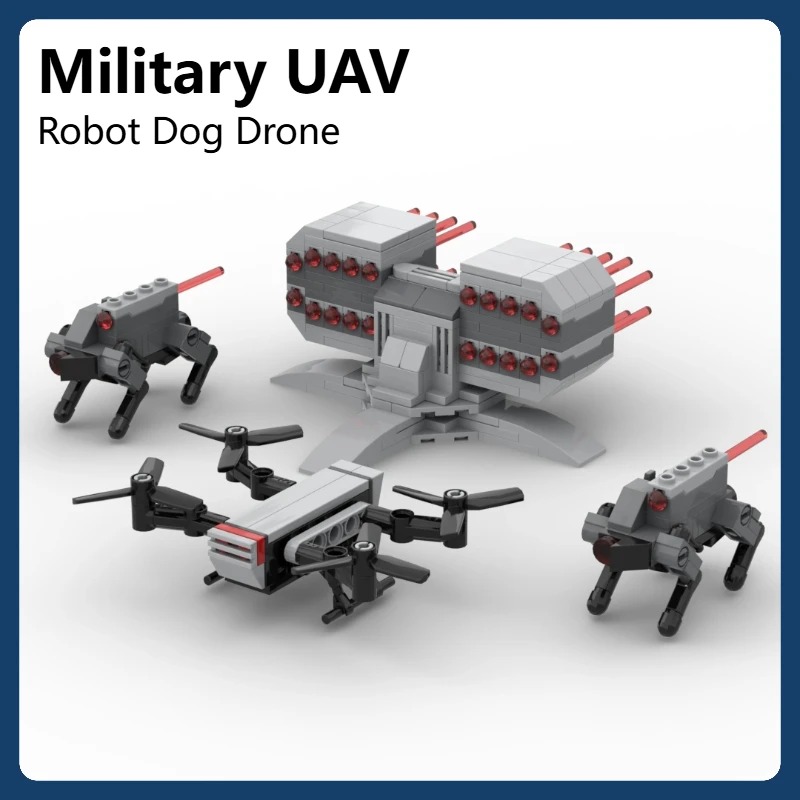 WW2 accesorios militares UAV R - Lego Minifigure Holder reseña y precio