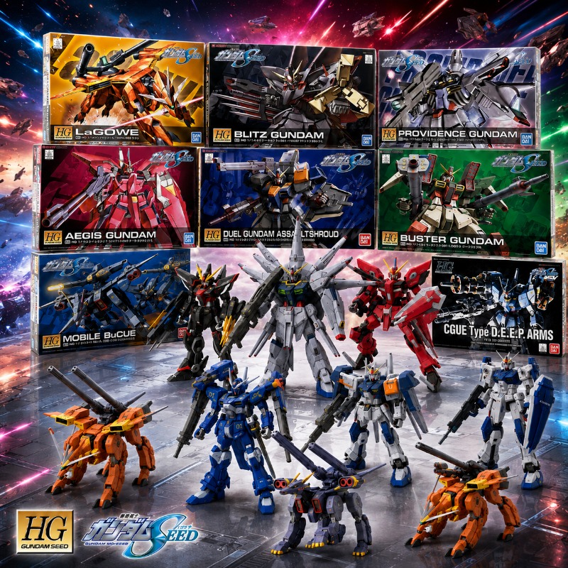 Bandai HG SEED 1/144 Blitz Aeg - Bandai Model Gundam Hg reseña y precio