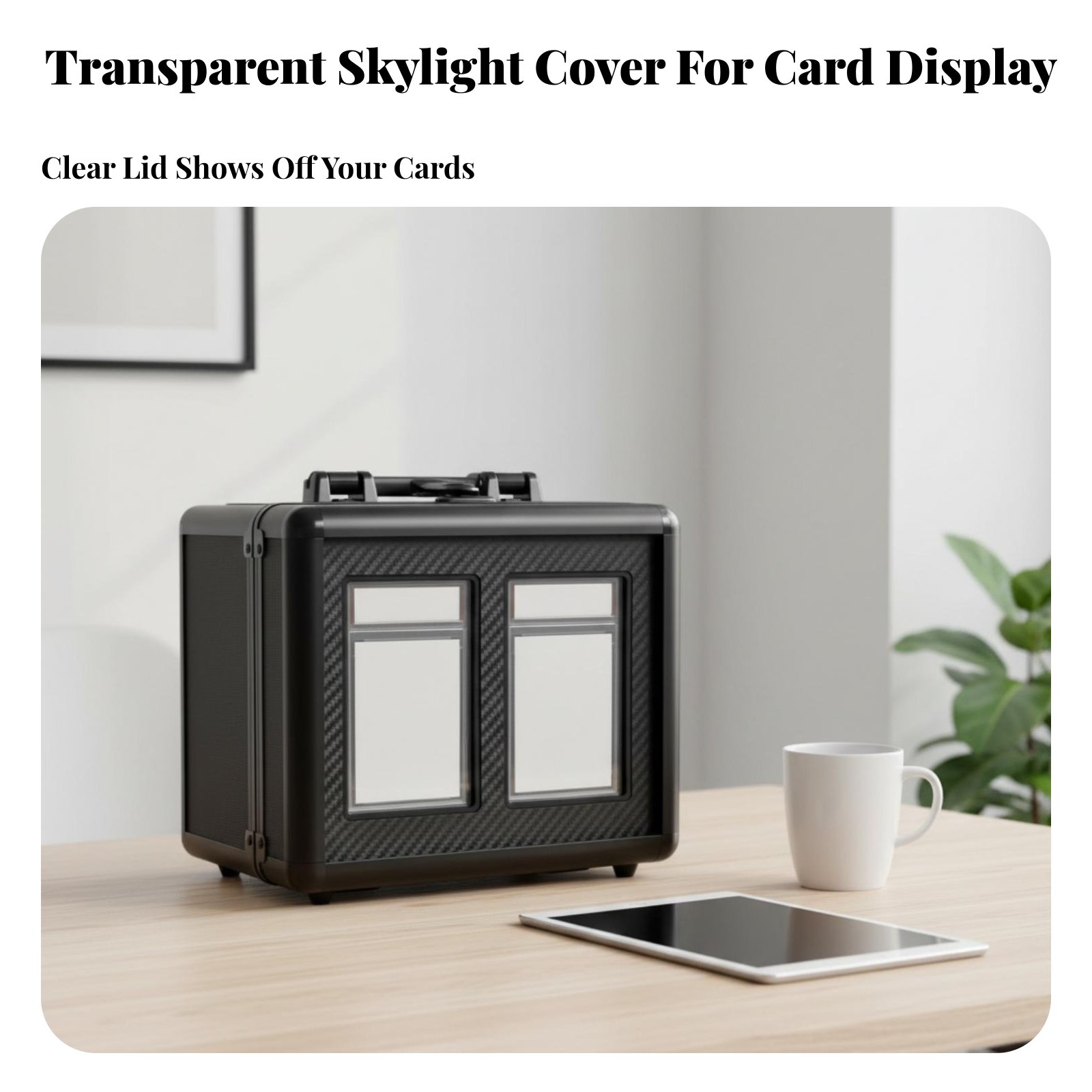 Caja de exhibición portátil pa - Graded Card Display reseña y precio