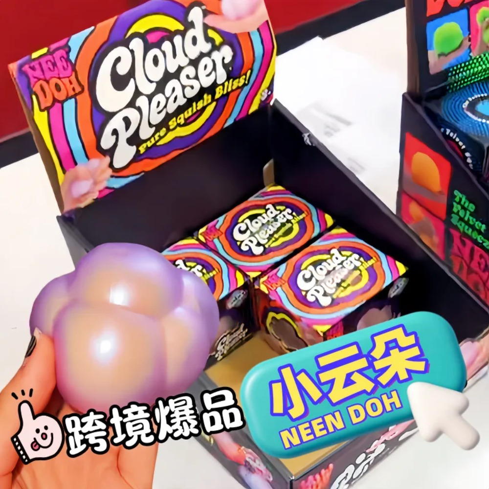 Needoh Cloud Pleaser Cubo Anti - Fidget Cube Original reseña y precio